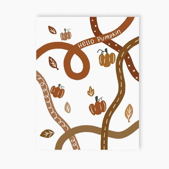 Sapphire Design Co. Happy Autumn Card set of 10 cards with envelopes NEW - Picture 3 of 7